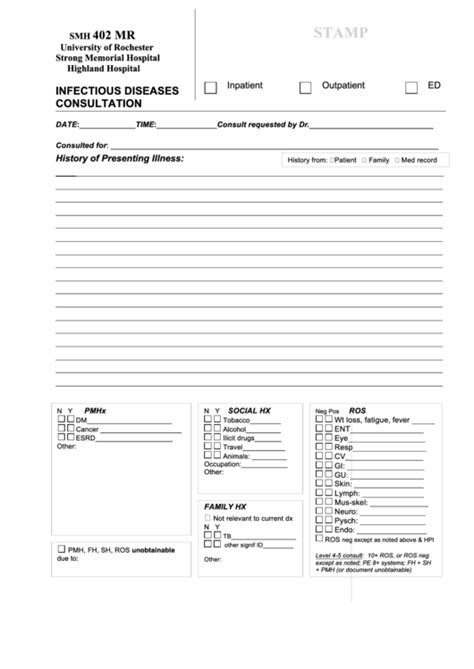 Id Consult Template Printable Pdf Download