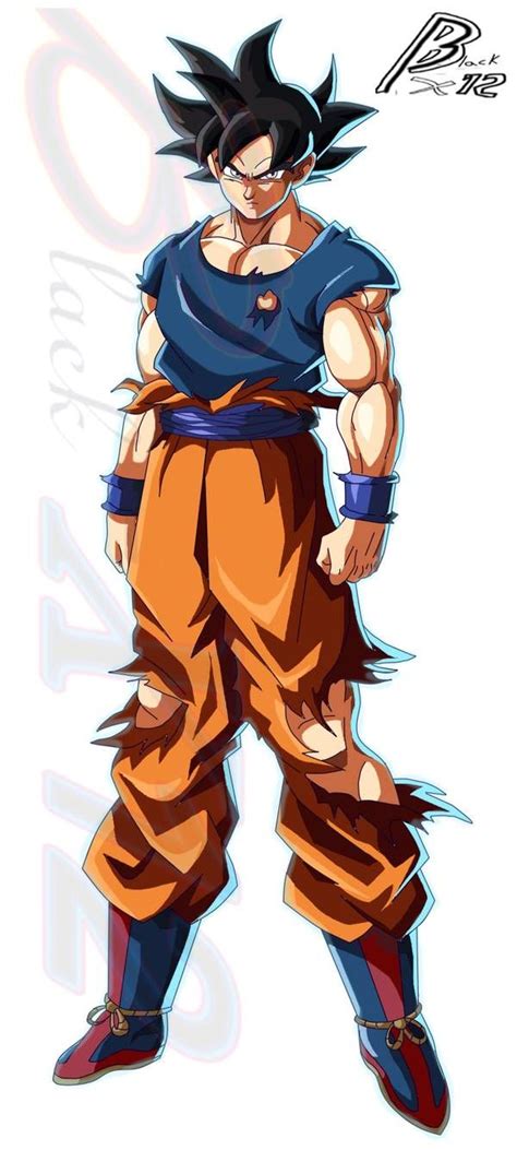 See more ideas about goku, dragon ball super, dragon ball goku. Ultra instinct(sign) goku(FighterZ style)(fan made by ...