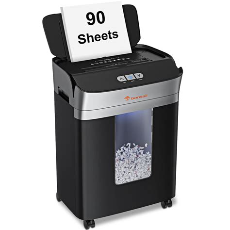 Buy Bonsaii Paper Shredder For Office 90 Sheet Automatic And Manual