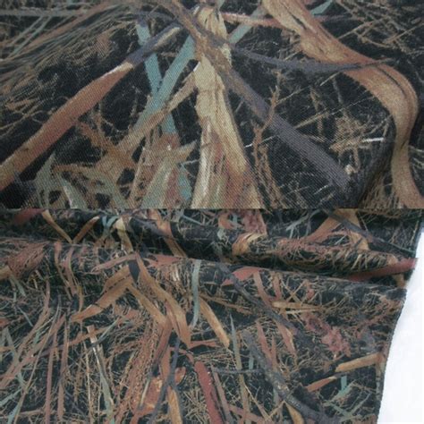 M Width Hunting Bionic Reed Camo Fabric Camouflage Cloth For Diy