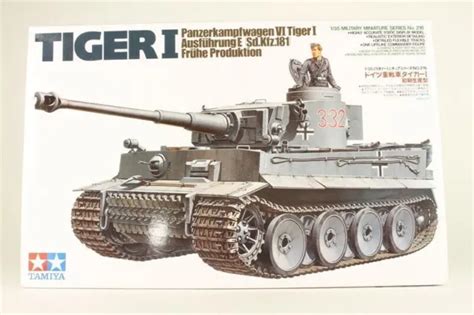 Tamiya 135 Scale Ww2 German Tiger I Early Production Tank 4429