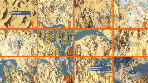 Where To Find All The Stone Circles In Assassin S Creed Origins