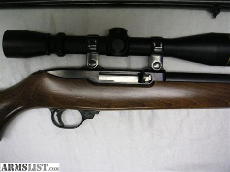 Armslist For Sale Ruger 1022 Magnum With 17 Hmr Bull Barrel