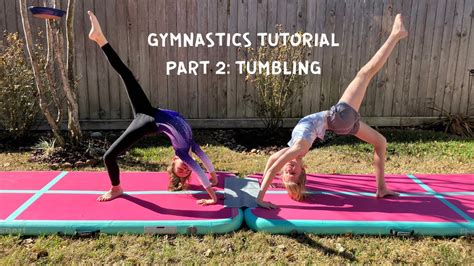 gymnastics tutorial part 2 tumbling youtube