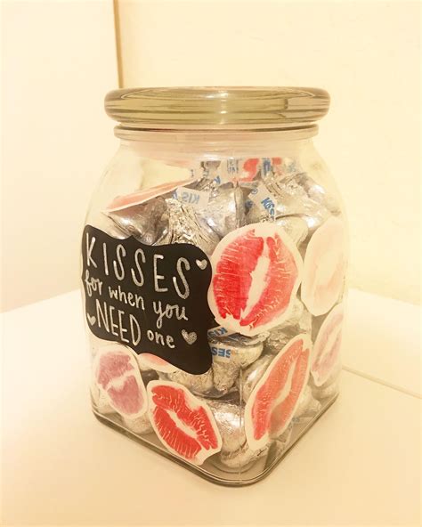 New Valentine ’s Day Mason Jar Ideas Hershey Kisses Ts Jar Mason Jars