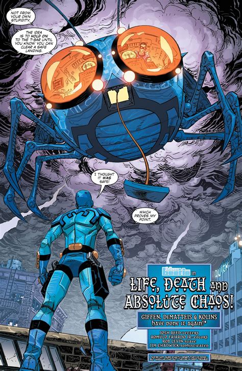Weird Science Dc Comics Blue Beetle 9 Review And Spoilers