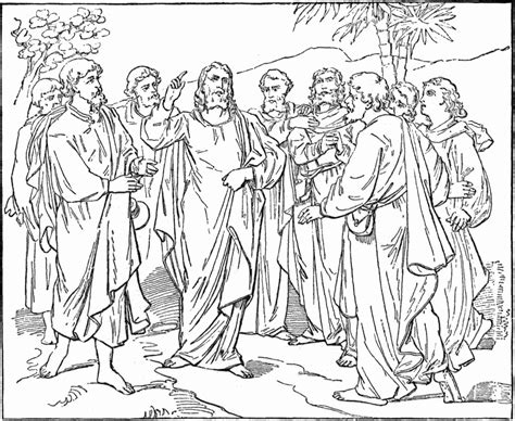 12 Apostles Of Jesus Coloring Pages Coloring Home