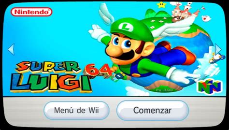 Super Luigi 64 L Is Real 2401 Wad Vc N64 Wii