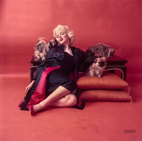 Shorpy Historical Picture Archive Red Marilyn 1955 High Resolution