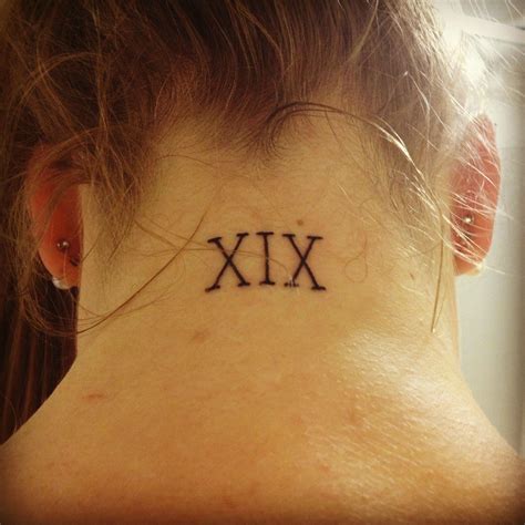 Roman Numeral Tattoos Designs Ideas And Meaning Tattoos For You