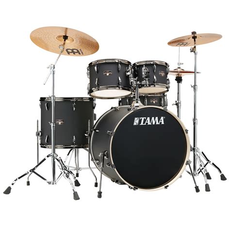 Tama Imperialstar Ip52h6wbn Bob Blacked Out Black 22 Drum Kit