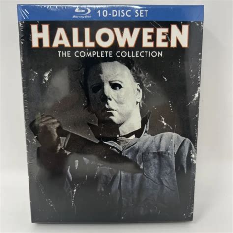 Halloween Complete Collection Michael Myers Blu Ray 10 Disc Set