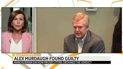 Cbs News Legal Analyst Rikki Klieman On Alex Murdaugh Murder Conviction A Jury Deliberated For