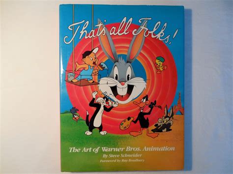 1988 Thats All Folks The Art Of Warner Bros By Hutchcotrading