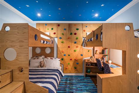 Creative Climbing Walls For The Kids Rooms A More Active Home