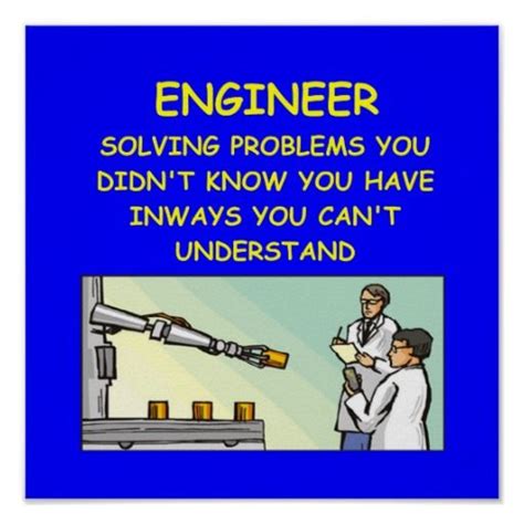 Engineering Joke Poster Zazzle Engineering Humor Jokes