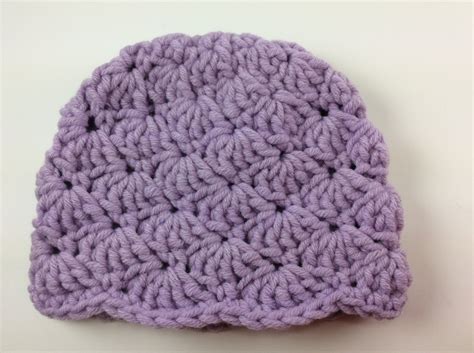 Crochet Hat Preemie Purple Nicu Hospital By Crochet2cherish4you