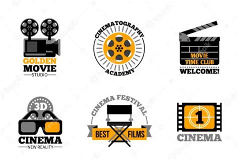 18 Creative Film Logo Designs Template Download Graphic Cloud