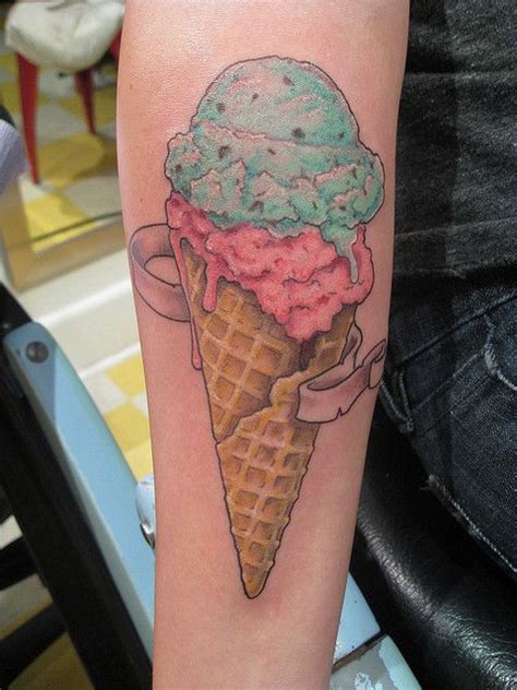 Ice Cream Ice Cream Tattoo Food Tattoos Tattoos