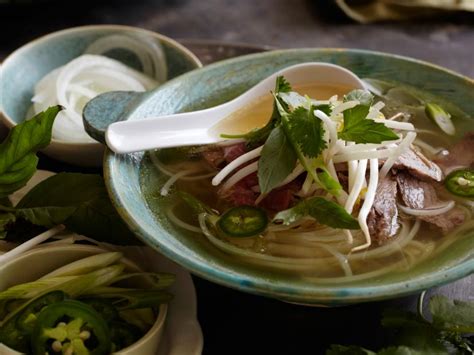 Vietnamese Pho Rice Noodle Soup With Beef Recipes Cooking Channel