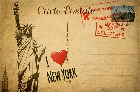 Vintage Postcard New York Free Stock Photo Public Domain Pictures