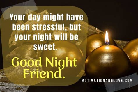 Good Night Sweet Friend Wishes Quotes 2020 Motivation And Love