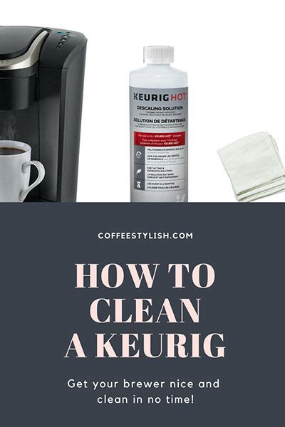 How to remove the garbage disposal knockout plug | ehow : Why You Should Clean Your Keurig Every Month - coffeestylish.com