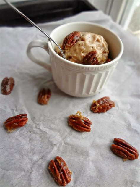 The Cooking Actress Caramelized Pecan Banana Ice Cream With