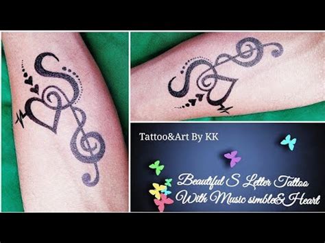 We'll turn your ideas into a beautifully drawn custom tattoo design. S letter Tattoo beautiful design and idea - Tattoo Blog