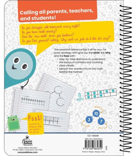 Break It Down Tools For Numbers And Counting Resource Book By Carson