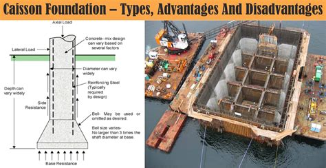 Caisson Foundation Types Advantages And Disadvantages Engineering