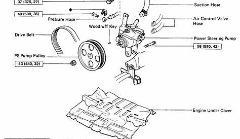 2011 toyota camry 2.5 belt diagram