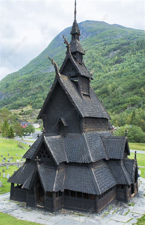 Borgund Stave Church Norway Stock Image C0305347 Science Photo