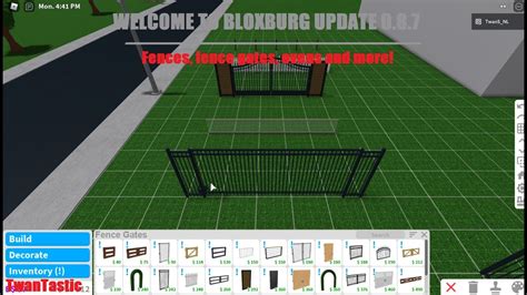 Bloxburg Fence Ideas