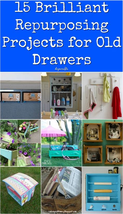 15 Brilliant Repurposing Projects For Old Drawers Diy