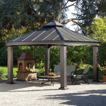 This yardistry 3.65m x 3.65 m pergola is the ideal addition to your garden. Costco: Sunjoy 12 ft. x 12 ft. Royal Square Hardtop Gazebo ...