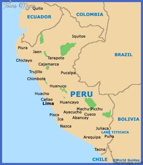 Detailed Map Of Lima Peru