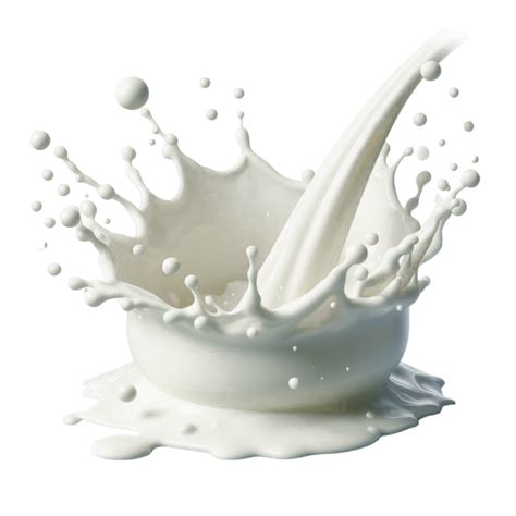 White Milk Splash On Transparent Background Png 38598924 Png