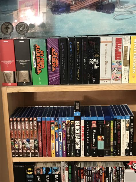 my entire blu ray collection dedicated to anime r dvdcollection