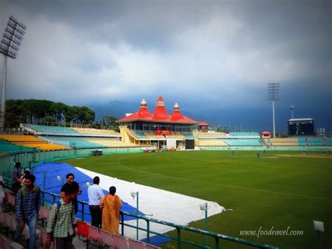 Watching At Cricket Match At Dharamshala Cricket Stadium Dharamshala