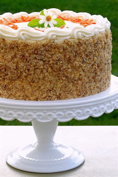 Carrot Cake Best Ever Bakery Style ~ Moist And Tender As Well As