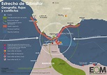 El mapa de la geopolítica del estrecho de Gibraltar - Mapas de El Orden ...