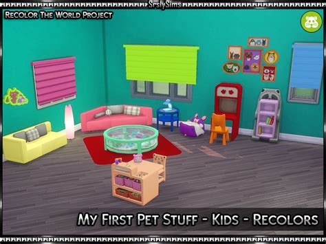 My First Pet Stuff Kids Recolors Srslysims