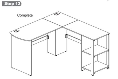 L Shaped Desk Assembly Instructions Pdf Alana Kaufman
