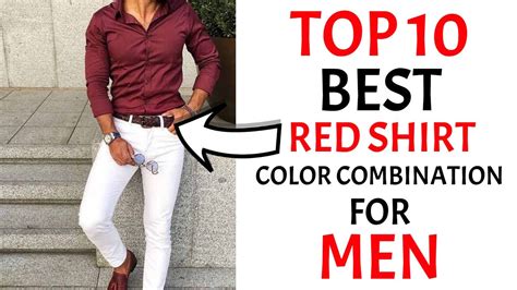 Top 10 Best Red Shirt Matching Pants For Men 2023 Red Shirt Color