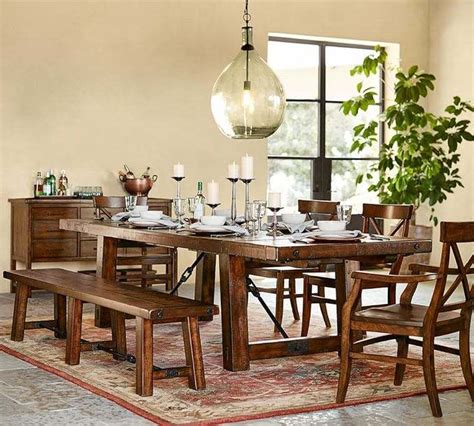 Table salle à manger design rustique en 42 idées originales