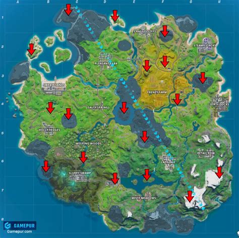 Where To Search Chests At Landmarks In Fortnite Gamepur