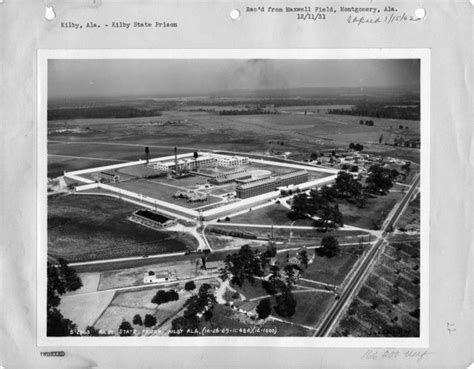Old Kilby Prison Alabama Aerial View Alabama Aerial Photograph