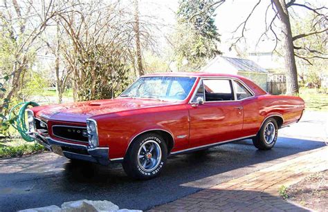 1966 Pontiac Gto One Of The Most Popular Muscle Cars In History