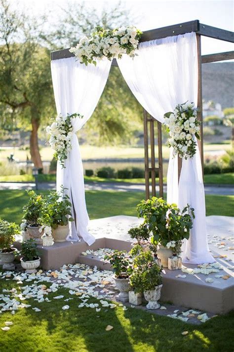 45 Amazing Wedding Ceremony Arches And Altars To Get Inspired Page 4
